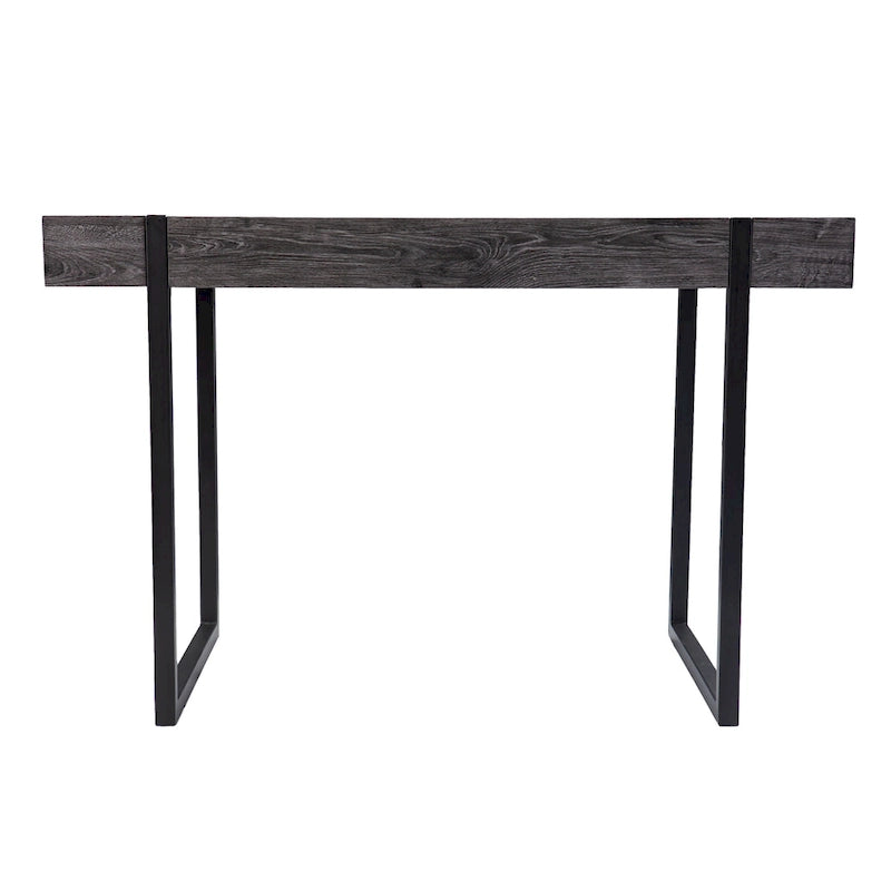 Bureau d'écriture transitionnel en bois noir