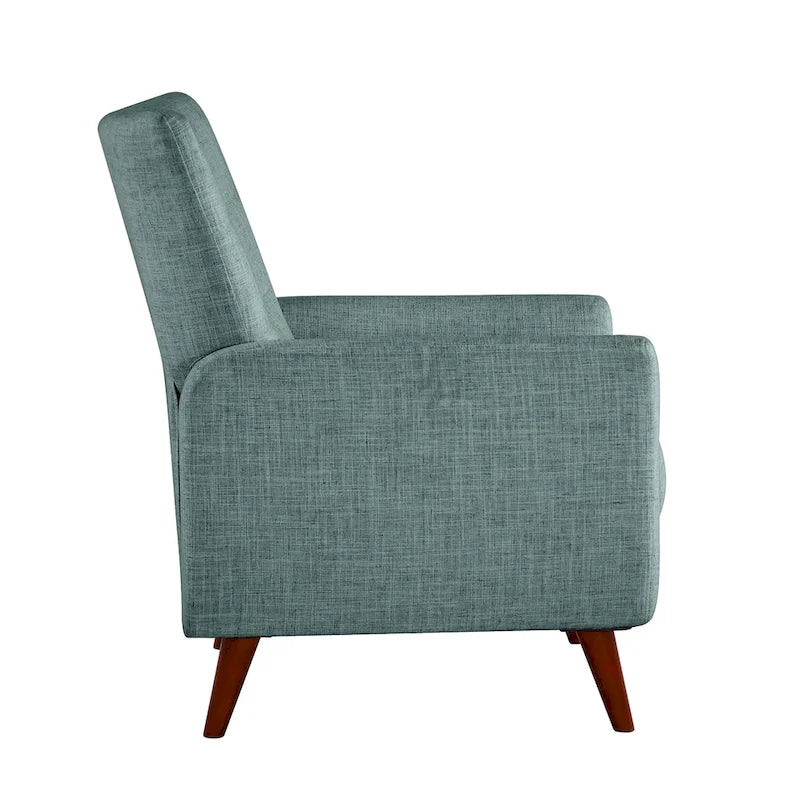 Fauteuil inclinable manuel avec piètement en bois