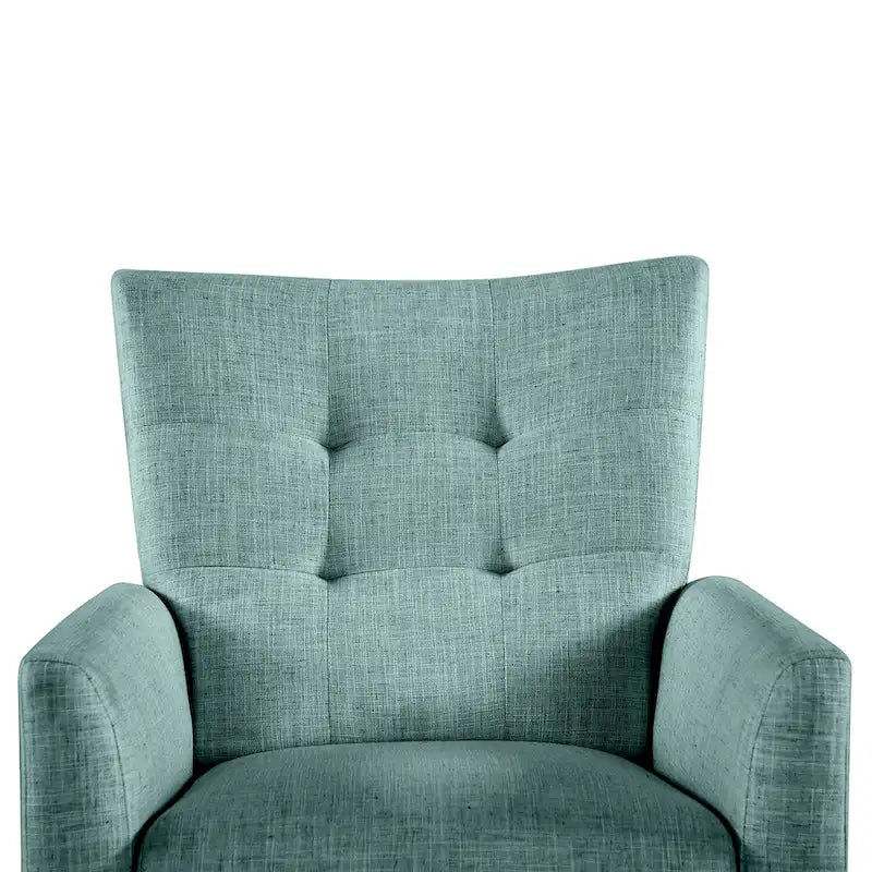 Fauteuil inclinable manuel avec piètement en bois