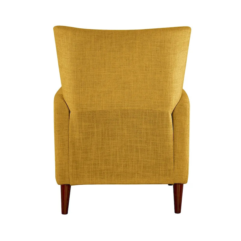 Fauteuil inclinable manuel avec piètement en bois
