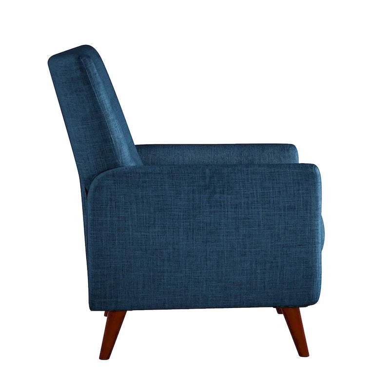 Fauteuil inclinable manuel avec piètement en bois