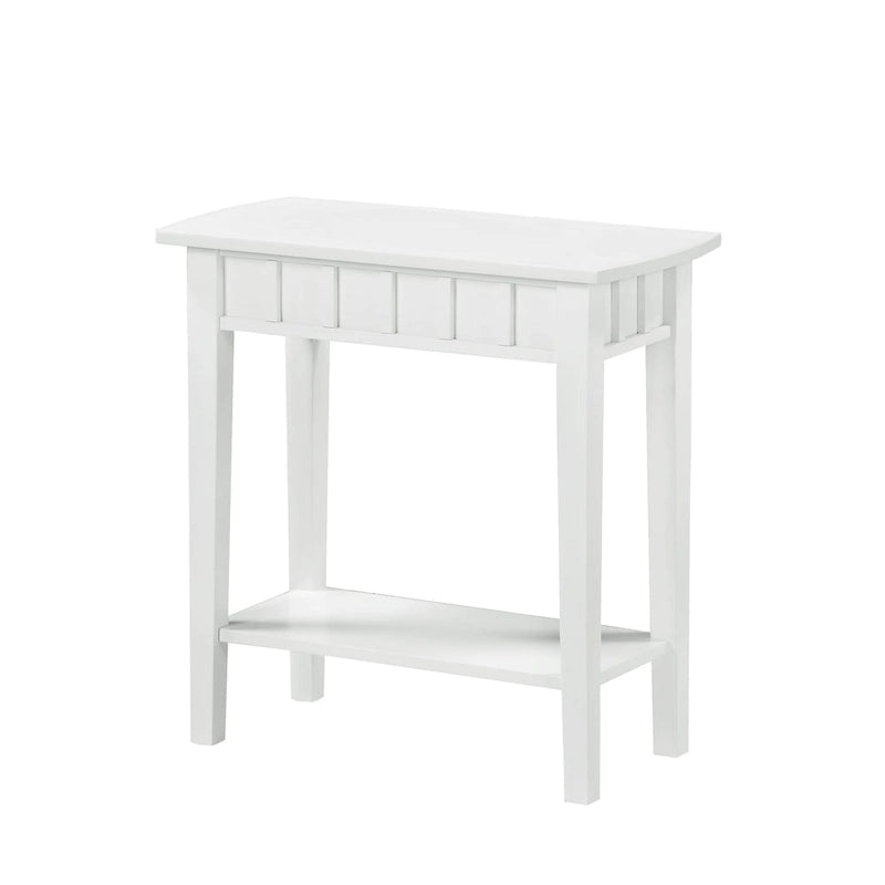 Table d'appoint avec étagère