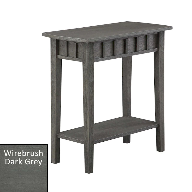 Table d'appoint avec étagère